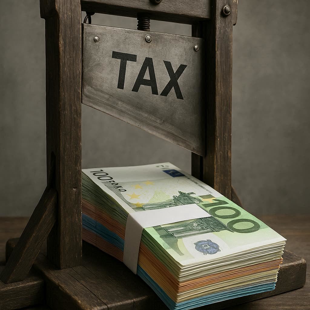 Podatkowa kara za giełdę